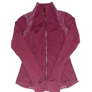 LULULEMON SIZE 4 PLUM DEFINE (?) JACKET